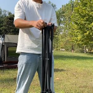 Outdoor folding table Aluminum alloy portable dining table Camping BBQ Picnic TableJadual kemping 可折叠便携式露营桌