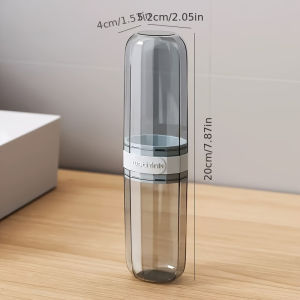 1PC Travel Toothbrush Cup Vertical Bathtub Mouthwash Cup Perfect for Business Travel and Outdoor Activity Travel