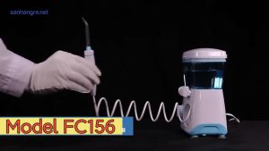 Máy tăm nước gia đình Smaragd FC165 gồm 8 đầu phun - Hàng Đức