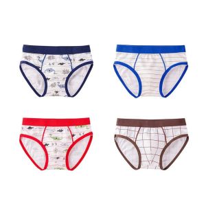 Quần sịp tam giác cho bé trai combo 4 quần lót trẻ em nam size đại từ 9-43kg