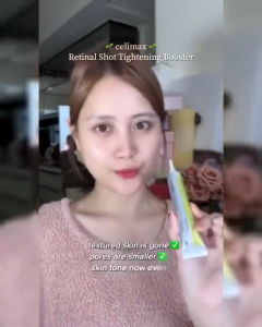 【SG 24h Delivery】 celimax THE VITA-A RETINAL SHOT TIGHTENING BOOSTER 15ml (Pore Minimizer Wrinkles & Fine Lines Skin Firming)
