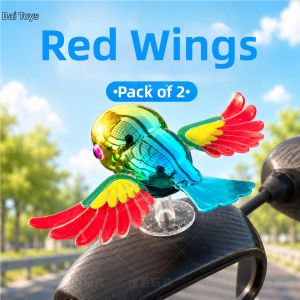 WEIBAI | Flapping & Glowing Bird Car Decoration