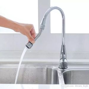 KA39 Sambungan Kepala Kran Air Turbo Flex Faucet 360Derajat / Keran Sink Wastafel