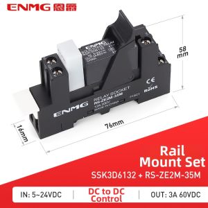 MEINWAY | DC Solid State Relay 24V DC Rail Mount