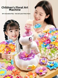 BEI JESS | Educational DIY Flower Bouquet Toy for Girls