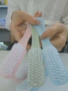 1ชิ้นแปรงพลาสติกรองเท้า - สุ่ม แปรงซักผ้า รองเท้าผ้าใบ ครัวเรือน