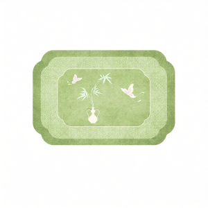 YUNHAOBUYI | Pink Fast Drying Bamboo Bath Mat