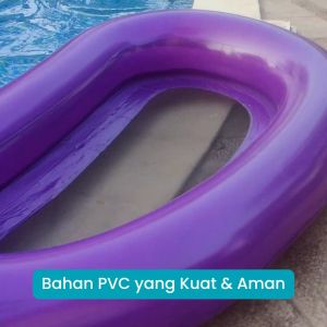 Pelampung Matras Renang motif terong / Eggplant Inflatable Pool Floaties