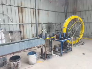6mm x 100m Fiberglass Duct Rodder Fish Tape Cable Pulling Rod Conduit Wire Puller for Underground Cable & Fiber Optic Laying