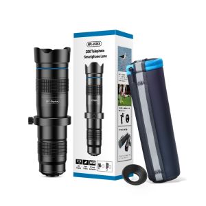 apexel | APEXEL 2026 New Updated HD 28X Metal Telescope Lens Phone Camera Lenses Monocular for iPhone Xiaomi and All Smartphones Camping