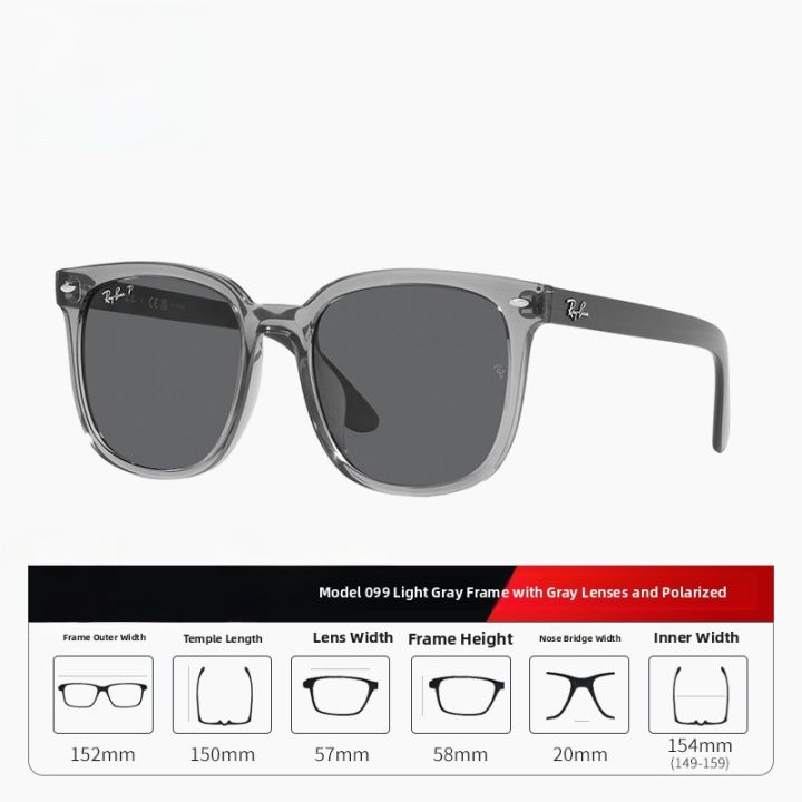 Rayban%20Celebrity%20Style%20Large%20Black%20Frame%20Casual%20Sunglasses%20Unisex%20Comfortable%20Elegant%20Fashionable%20Square%20Resin%20Lens%20-%20Image%207