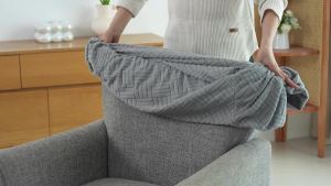 1PC Floral Armchair Covers Elastic Spandex Club Tub Sofa Cover Stretch Living Room Single Couch Slipcover for Study Bar Counter