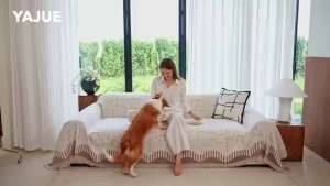 New 2026 Couch Cover Reversible Chenille Loveseat Sofa Covers Blanket for Home Couch Protector Vertical Stripe Jacquard Sofa Slipcover