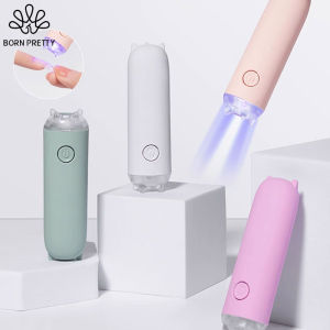 BORN PRETTY Handheld Nail Dryer Gel Lamp Nail Art Polish Fast Dry Mini Portable Adhesive Glue USB Led Lamp Manicure Tool