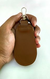 Gantungan Kunci Kulit Model oval Gantungan Kunci Kulit Motor Dan Mobil Anti Air Anti Api new elegan