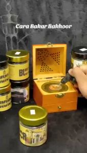 Home Fragrance Bukhoor Wangian Sunnah Bakhoor OUD SULTANA Diffusser Bukhoor JDL Perfumes 50 grams ( Free Gift Arang 1 pack )