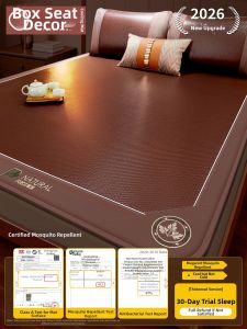 Natural Antibacterial Cooling Double-sided Matted Mat