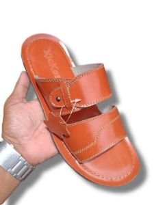 SANDAL PRIA POL KULIT baru