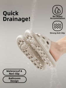 Sanli | Bath Slipper Waterproof Anti-slip Odorless