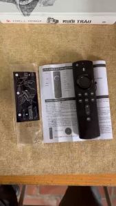 Remote Điều Khiển Giọng Nói Cho Amazon Fire TV Stick 4K Bluetooth L5B83H DR49WK B- Hàng zin mới tặng kèm Pin