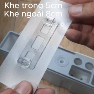 Miếng keo thay thế dự phòng cho dòng kệ nhà tắm hộp giấy - Keo dán cho kệ nhả kem 4 cốc 8204