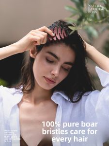 KRRAMEL | Portable Cushion Bristle Comb For Women