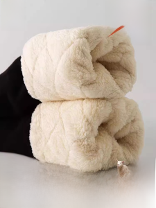 MiiOW | Thickened Cashmere High Waist Winter Warm Pants Womens Underwear Cotton Wool Fleece Lined Extra Thick Base Layer Trousers