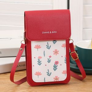 Fashionable Lightweight Crossbody Touchscreen Phone Bag for Students Fresh Style Single Shoulder Bag Popular 2025 New Model