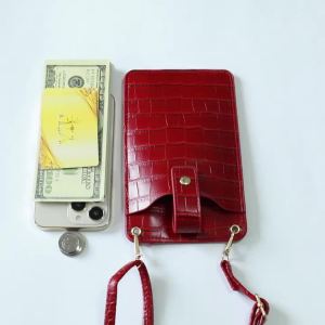 Women Mini Bag PU Leather Crossbody Purse Wallet Shoulder Pouch Mobile Phone Bag