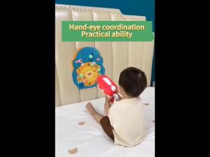 【COD】Target Game Kids Outdoor Interactive Toy Target Practice Kids Outdoor Interactive Battle Game Kids Automatic Shooting indoor Outdoor toys for kids boy Gift Idea for Girl toy sticky ball target children