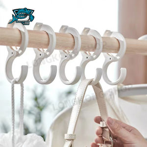 32745-556. ตะขอตัว S ตะขอแขวน ตะขอคุณภาพดี ตะขอรูปตัว S ตะขอแขวนครัว ไม้แขวนเสื้อผ้า ตะขอแขวนกระเป๋า อเนกประสงค์ ตะขอพลาสติก ตะขอแขวนของ รูปตัว S