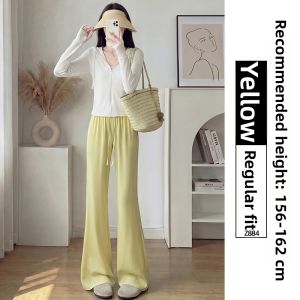 YAYANGREN | Quick Drying UV Protection High Waist Bootcut Trousers