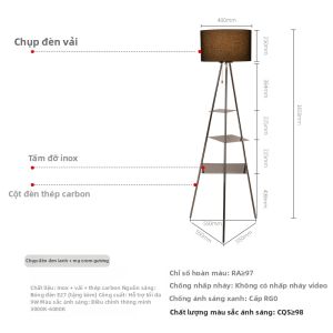 Đèn Sàn Kệ Sách Trang Trí