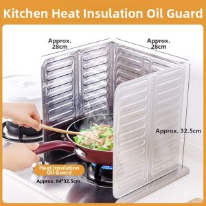Jiaxun | Oil Splash Guard Heat Resistant Cooktop Shield