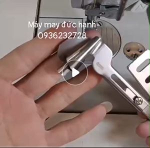 Cử cuốn lai cong lai bầu gấu qua mối nối cho máy công nghiệp 1 kim và máy gia đình