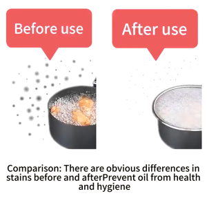 Best Seller STAINLESS STEEL ANTI-SPLASH MESH NET | Oil Splash Cover | Reusable Cooking Frying Mesh Net | Stove Splash Shield | Fine Mesh Strainer | Frying Pan Guard | Multi-Purpose Can Filter Oil and Sift Flour | Grease Protector | Oil Splatter Protection
