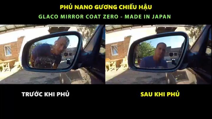 Chai xịt chống bám nước gương chiếu hậu, camera lùi Soft99 Glaco Mirror Coat Zero G-65 40ml
