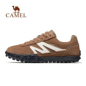 CAMEL | Red Autumn New Year Slip-Resistant Vintage Outdoor Shoes