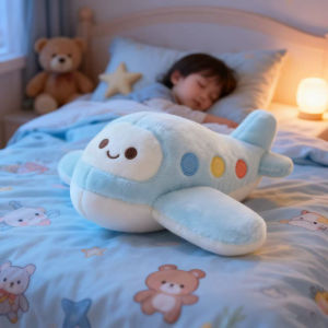 GUAIBUDIAN | Cute Cartoon Plane Plush Toy Pillow for Child Decoration and Gift