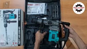 NRT-PRO HR28HD Bor Bobok SDS PLUS Impact Rotary Hammer Drill Jack Demolition HR28 HR 28 HD Mesin - Reversible, Dilengkapi Buku Petunjuk & Kartu Garansi (Garansi 1 Bulan)