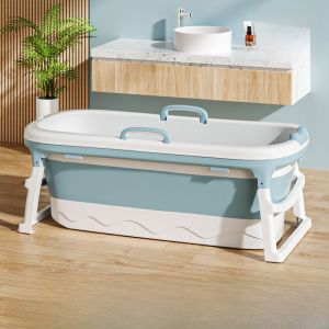 Large Size Baby Bath Tub Foldable Swimming Bucket Childrens Bath Tub Bathing Pool Infant Bath Basin Plastic Bathtub for Babies