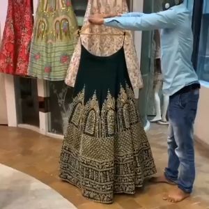 [PRE-ORDER] SEMISTITCHED LEHANGA CHOLI {ETA:2025-12-31}