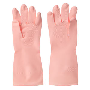 LANJIAOLUO | Waterproof Food Grade Rubber Gloves For Womens Housework Thickening Wear-Resistant Dishwashing Protection