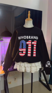 Áo nỉ dài tay nam nữ hàn quốc 911 áo sweater mùa thu đông form rộng hàng chuẩn