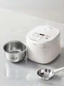 Bear | Family-use 3-4 People 0-Coating Multi-functional 316L Stainless Steel Electric Rice Cooker
