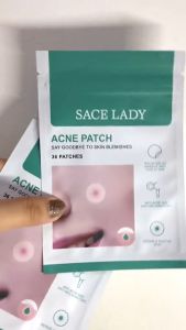 SACE LADY Waterproof Acne Patches Effective Acne Removal Anti-inflammatory and sedative Acne Patches 36PCS Face Skin Care
