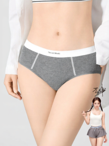 Secret World | Cotton Anti-Bacterial Sports Comfortable Underwear
