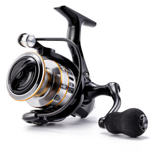 Rooblinos RY Spinning Reels Ultralight Metal 5.2:1 Gear Ratio 1000-7000 Saltwater or Freshwater 17kg Max Drag Fishing reels