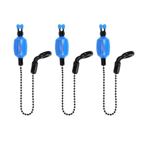 Bộ Báo Cá Cắn Hirisi 3 Chiếc 5 Màu Nhựa Trong Suốt Bền Chắc Có Kẹp An Toàn Cho Dây Câu - Phụ Kiện Câu Cá