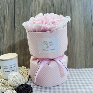 Bộ quà tặng bó hoa hoa hồng thanh lịch gấu bay cho dịp đặc biệt và EVERYDAY hạnh phúc